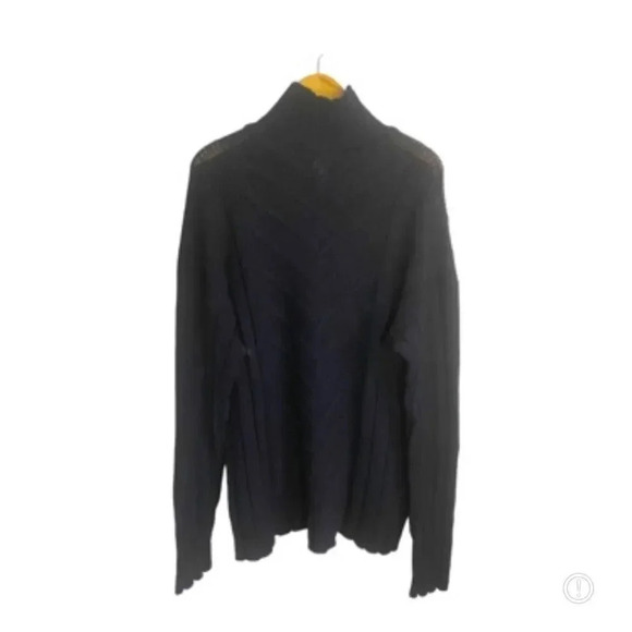 Armani Black Wool Turtleneck Sweater - Picture 2 of 5